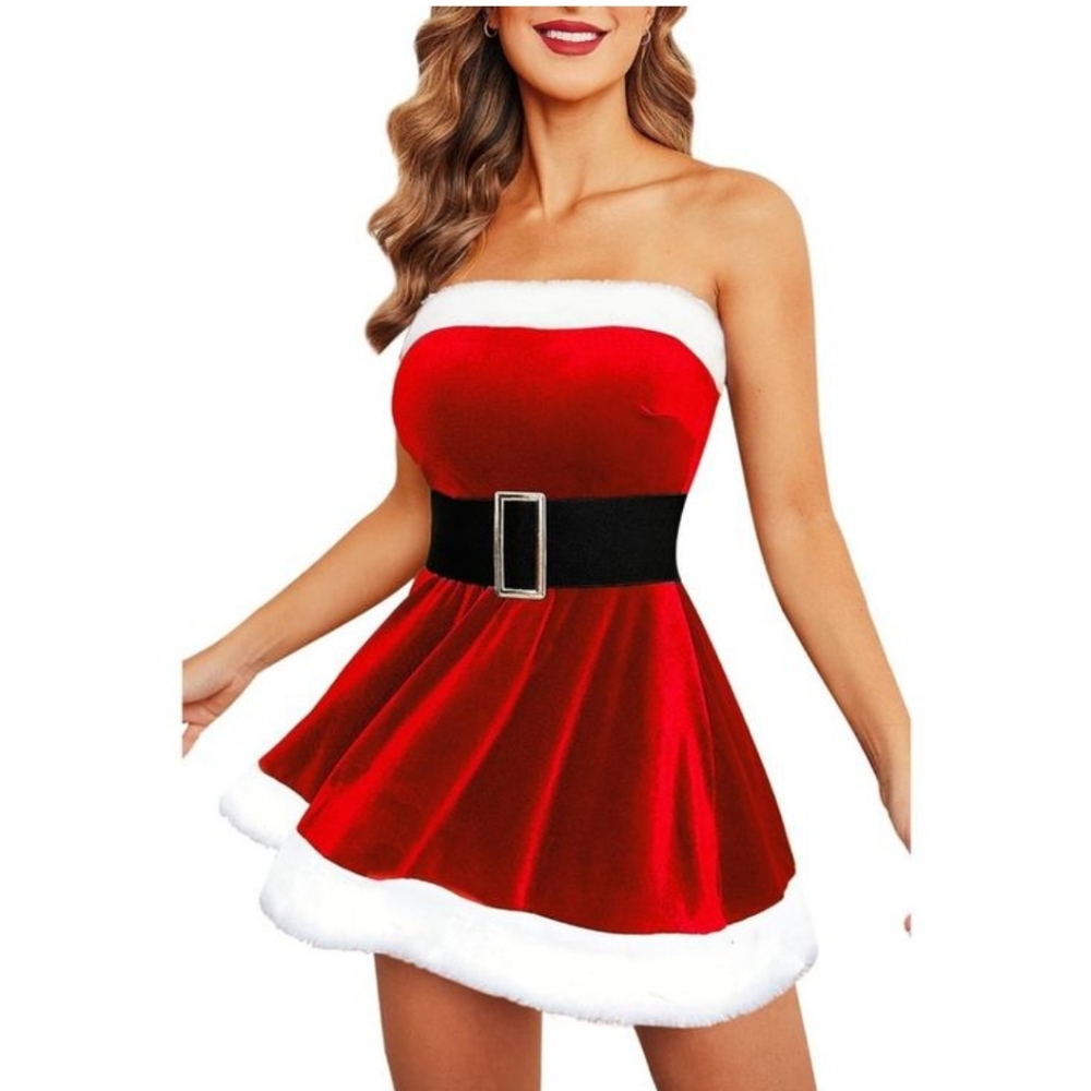 Women's Christmas santa Claus outfit